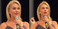 Ana Hickmann exibe hematomas de violência doméstica e vai às lágrimas em evento: 'O dia em que pedi socorro'.  Foto: Reprodução, Instagram / Purepeople