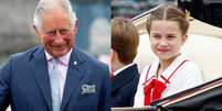 Pulseira da amizade? Rei Charles III aparece com acessório combinando com princesa Charlotte  Foto: Fotos: Shutterstock / Famosos e Celebridades