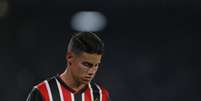 James Rodriguez no São Paulo –  Foto: Diego Lima/AFP via Getty Images / Jogada10