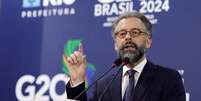 Mauricio Lyrio, sherpa do Brasil para o G20  Foto: REUTERS/Ricardo Moraes