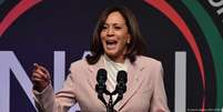 Kamala Harris afirmou que fará tudo o que estiver ao seu alcance "para unir o Partido Democrata" e a nação para derrotar Trump  Foto: DW / Deutsche Welle