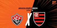 Vitória e Flamengo se enfrentam nesta quarta - Foto: Arte/Jogada10 / Jogada10