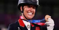 Charlotte Dujardin ganhou seis medalhas olímpicas em sua carreira  Foto: Reuters/Hamad I Mohammed/File Photo