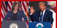 Novas pesquisas mostram disputa acirrada entre Kamala Harris e Donald Trump  Foto: 