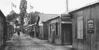 As fotografias antigas das Olimpíadas revelam como era a estrutura da segunda edição dos Jogos na Cidade  Foto: Luz, realizada em 1924 -  Reprodução / Comitê Olímpico Internacional / Perfil Brasil