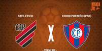 Foto: Arte Jogada10 - Legenda: Athletico x Cerro Porteño / Jogada10