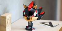 Foto do LEGO de Shadow the Hedgehog depois de montado Foto: Divulgação / LEGO