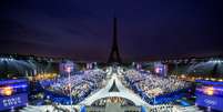 Cerim&ocirc;nia de abertura dos Jogos de Paris  Foto: Reuters