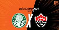 Palmeiras e Vitória fazem duelo de opostos no Allianz Parque Foto: Arte/Jogada10 / Jogada10