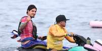 Gabriel Medina se classificou para as oitavas de final no surfe  Foto: William Lucas/COB / Lance!