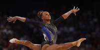 Rebeca Andrade e Time Brasil entram em ação na final da ginástica artística por equipes  Foto: REUTERS/Hannah Mckay