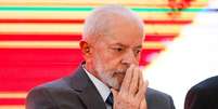 Até o início da madrugada desta segunda-feira, 29, governo Lula não se posicionou sobre a controvertida declaração do líder chavista como vencedor da disputa. Foto: Wilton Junior/Estadão / Estadão