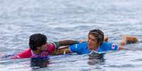 Gabriel Medina vence Kanoa Igarashi nas oitavas do surfe olímpico  Foto: REUTERS/Carlos Barria