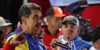 Nicolás Maduro venceu a disputa pela presidência da Venezuela, segundo CNE  Foto: EPA-EFE/REX/Shutterstock / BBC News Brasil