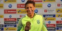 Rafaela Silva ganhou medalha de ouro no judô em 2016  Foto: Bruno Egger/Mowa Press / Lance!