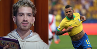 João Guilherme critica Daniel Alves: 'Lixo'  Foto: Reprodução/Youtube Sabadou com Virgínia e Estadão Conteúdo