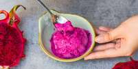 Receita de mousse de pitaya  Foto: Shutterstock / Sport Life