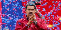 O presidente da Venezuela, Nicolás Maduro, participa de um evento em Caracas  Foto: REUTERS/Leonardo Fernandez Viloria