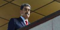 O presidente da Venezuela, Nicolás Maduro, observa o Tribunal Supremo de Justiça, em Caracas, Venezuela
31/07/2024
REUTERS/Leonardo Fernández Viloria  Foto: Reuters