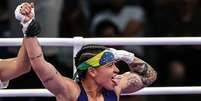 Beatriz Ferreira 'marreta' holandesa e avança às semis do boxe, com medalha garantida nos Jogos de Paris  Foto: Gaspar Nóbrega/COB