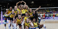 Vôlei feminino do Brasil vence o Japão  Foto: Esporte News Mundo