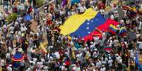 Protestos na Venezuela   Foto: Isaac Urrutia