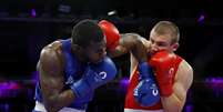 Wanderley Holyfield é derrotado por ucraniano no boxe dos Jogos de Paris   Foto: REUTERS/Peter Cziborra