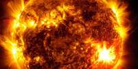 O Sol lançou em direção à Terra a maior tempestade solar dos últimos 20 anos Foto: Nasa/SDO / BBC News Brasil