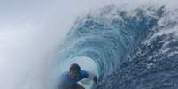 Gabriel Medina leva bronze no surfe dos Jogos Olímpicos de Paris.  Foto: REUTERS/Carlos Barria