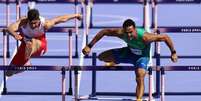 Rafael Pereira conquista vaga na semifinal dos 110m com barreiras por milésimos   Foto: Miriam Jeske/COB / Esporte News Mundo