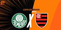 Palmeiras e Flamengo decidem vaga nesta quarta - Foto: Arte/Jogada10 / Jogada10