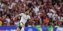 Felipe Anderson (Palmeiras) durante jogo contra o Flamengo, no dia 31.07.2024 Foto: Associated Press / Alamy Stock Photo