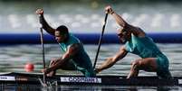 Brasil estreia na canoagem velocidade com Isaquias Queiroz e Jacky Godmann  Foto: Alexandre Loureiro/COB