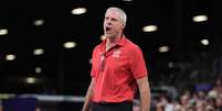 Karch Kiraly no comando dos EUA  Foto: Dimitar DILKOFF / AFP / Lance!