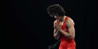 Vinesh Phogat, da Índia  Foto: REUTERS/Arlette Bashizi