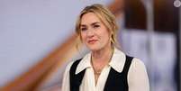 Kate Winslet, estrela de 'Titanic', revela pedido pol&ecirc;mico para 'esconder suas gordurinhas' em set de filmagem.  Foto: Getty Images / Purepeople