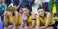 Jogadoras do Brasil mostram decepção após derrota na semifinal do vôlei em Paris
08/08/2024
Michael Madrid-USA TODAY Sports  Foto: Reuters
