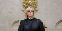 Ent&atilde;o presidente do STF, Rosa Weber pautou o caso para julgamento virtual uma semana antes de se aposentar  Foto: Fellipe Sampaio /SCO/STF / Perfil Brasil