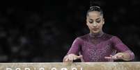 A ginasta brasileira Julia Soares  Foto: Alexandre Loureiro/COB