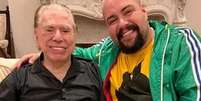 Silvio Santos e Tiago Abravanel  Foto: @instagram | Reprodução