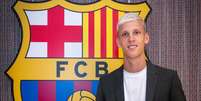 Dani Olmo Barcelona.  Foto: Divulgação/Barcelona / Esporte News Mundo