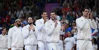 França conquistou o bicampeonato olímpico no vôlei masculino  Foto: REUTERS/Annegret Hilse