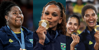 Mulheres conquistaram as medalhas de ouro do Brasil nos Jogos de Paris  Foto: Divulgação/COB