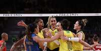 Brasil e Turquia disputaram o bronze no vôlei feminino dos Jogos de Paris  Foto: Miriam Jeske/COB