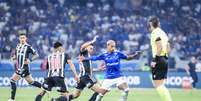 Clássico termina em empate.   Foto: Gustavo Aleixo/Cruzeiro / Esporte News Mundo