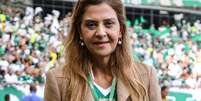 Leila Pereira viveu situação inusitada para assistir ao duelo entre Flamengo x Palmeiras, no Maracanã Foto: Gilson Lobo/AGIF / Lance!