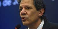 Ministro da Fazenda, Fernando Haddad, em evento do G20 no Rio de Janeiro
26/07/2024
REUTERS/Tita Barros  Foto: Reuters