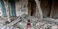 Ataque israelense no centro da Faixa de Gaza
 14/8/2024   REUTERS/Ramadan Abed  Foto: Reuters