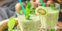 Vitamina de kiwi e hortelã  Foto: tag2016 | Shutterstock / Portal EdiCase