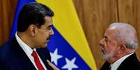 Presidentes Lula e Maduro durante encontro da Unasul em Brasília
29/05/2023
REUTERS/Ueslei Marcelino  Foto: Reuters